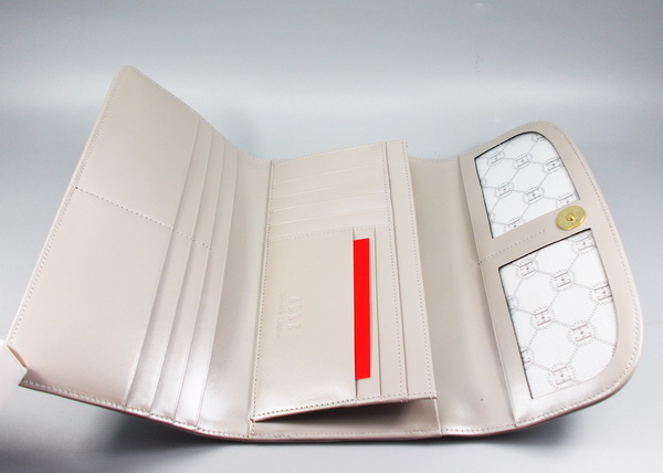 กระเป๋าสตางค์ ELLE เทา-เบจ ใหม่ แท้