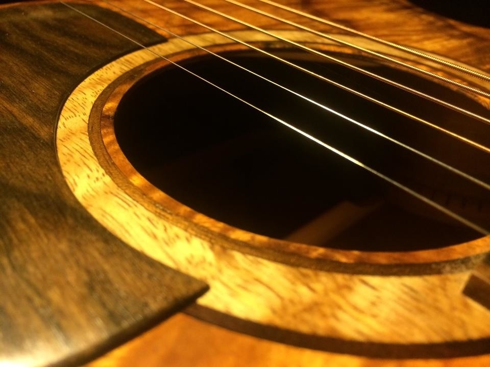 Iseman OM/000 Style Koa Guitar - Handmade Fallen Big Island Koa