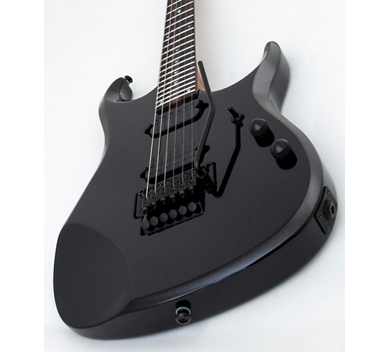 Ernie Ball Music Man JP16 Ebony Fingerboard Electric Guitar - Black Lava