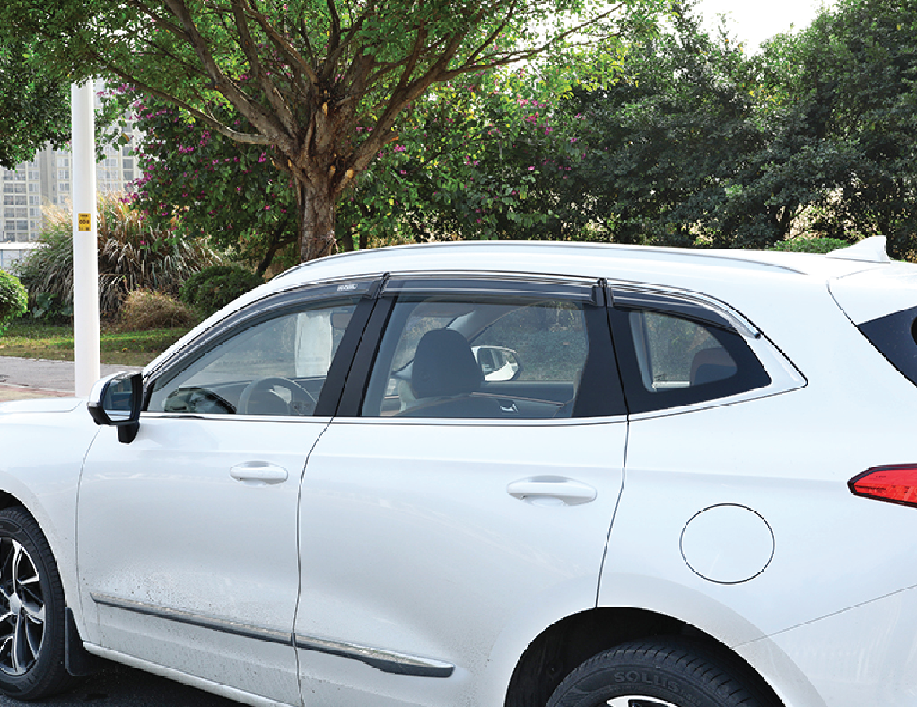 คิ้วกันสาดประตู คิ้วกันสาด กันสาด คิ้ว 6 ชิ้น รถ Haval Jolion ฮาวาล โจไลออนส์ 2022