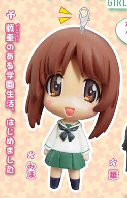 Miho Nishizumi : Color Colle Girls und Panzer (แท้)