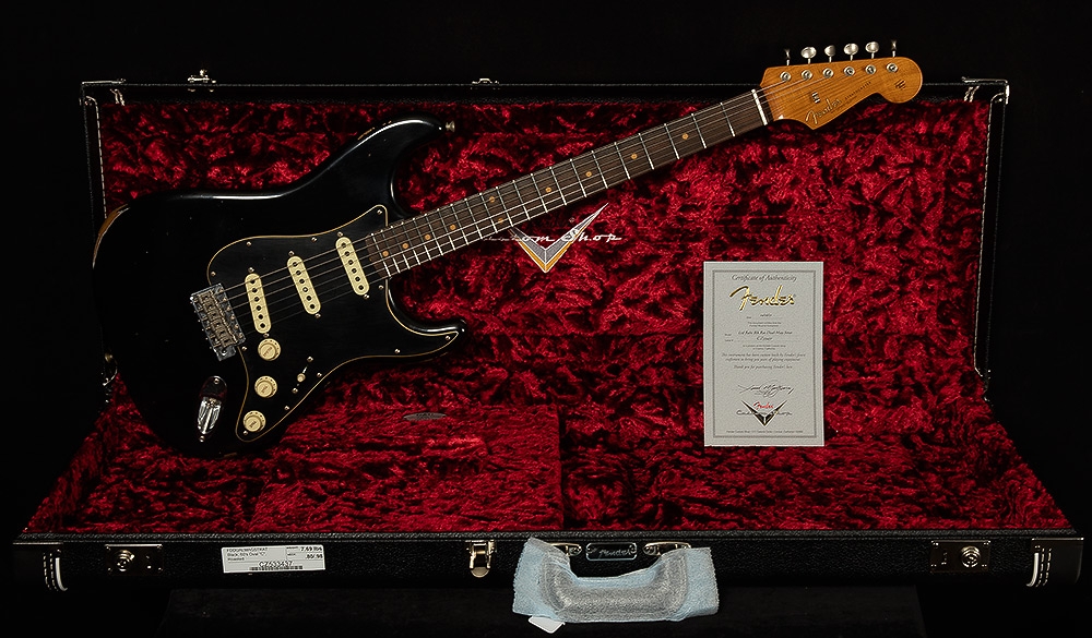 Fender Custom Shop 2017 Limited Roasted Dual-Mag Stratocaster Relic - Aged Black