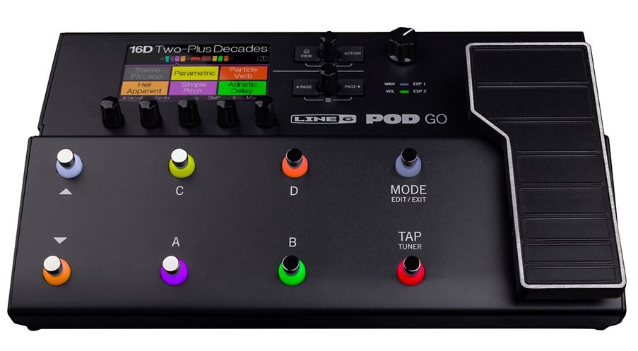 Line 6 POD Go Guitar Multi-Effects Processor Black