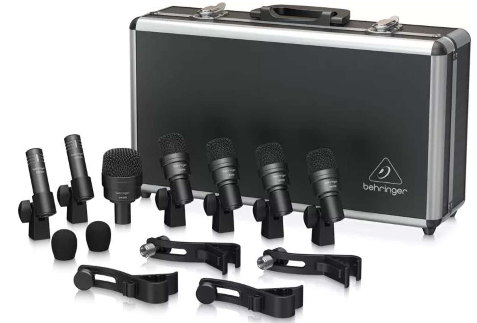 Behringer BC1200 Professional 7-piece Drum Microphone Set