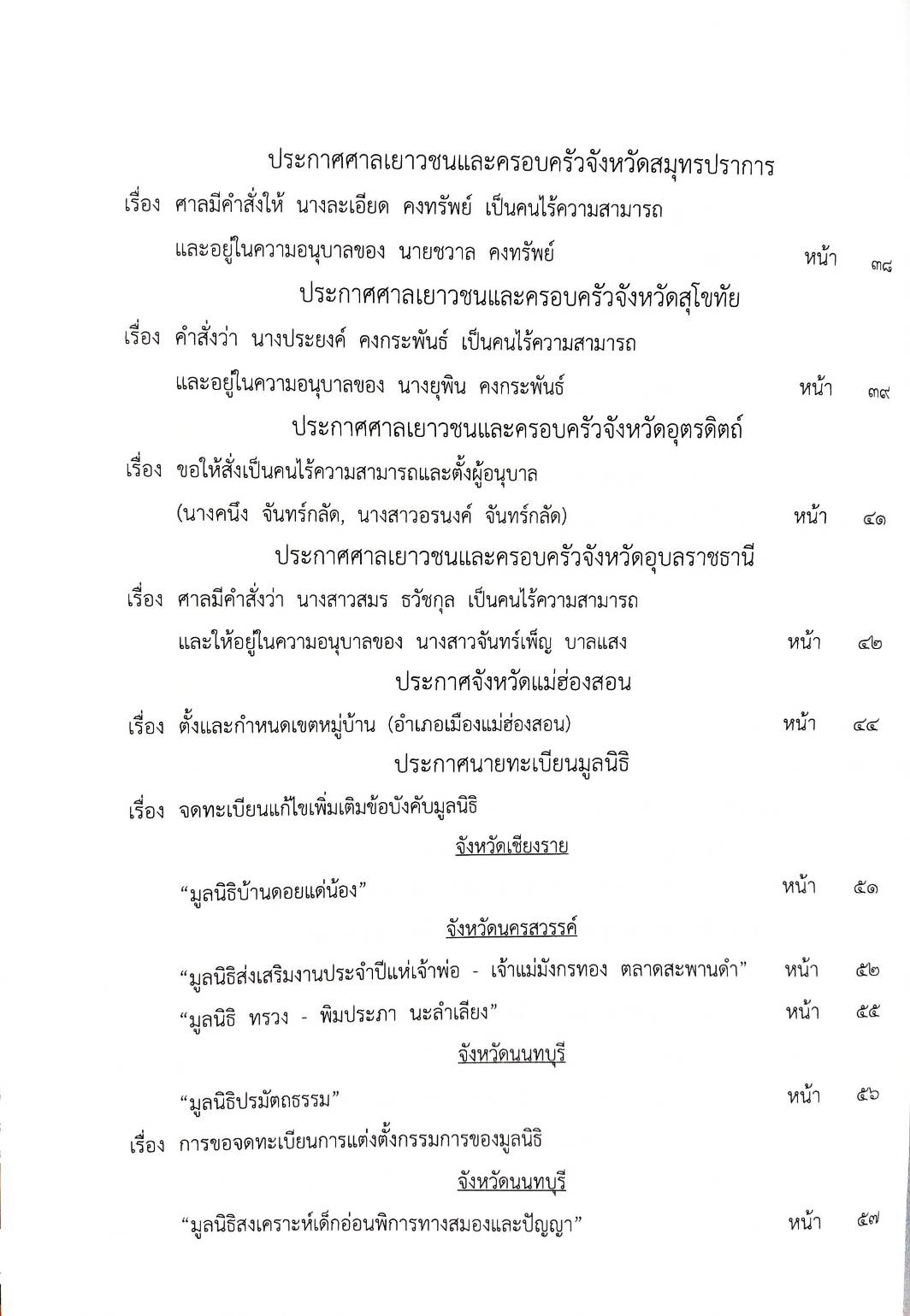 กฎหมายใหม่ ตอนที่ 142/91 รวมประกาศ ฯ