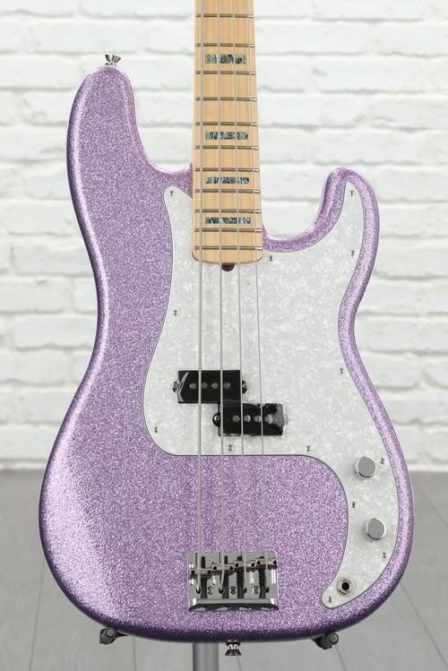 Fender Adam Clayton Precision Bass - Purple Sparkle