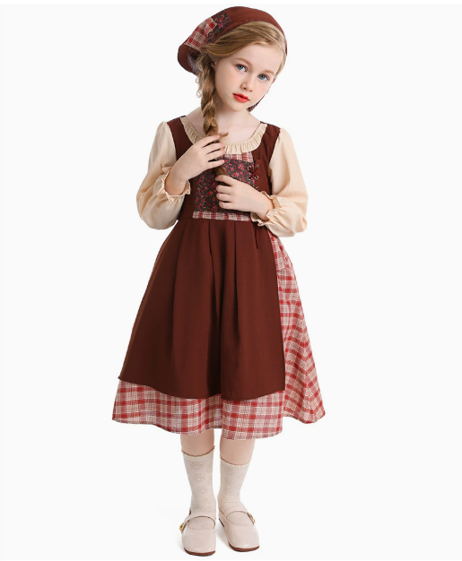 LOLITA ชุดประจำชาติฟินแลนด์ Finland ชุดแฟนซีนานาชาติของฟินแลนด์ Size 130, 140, 150