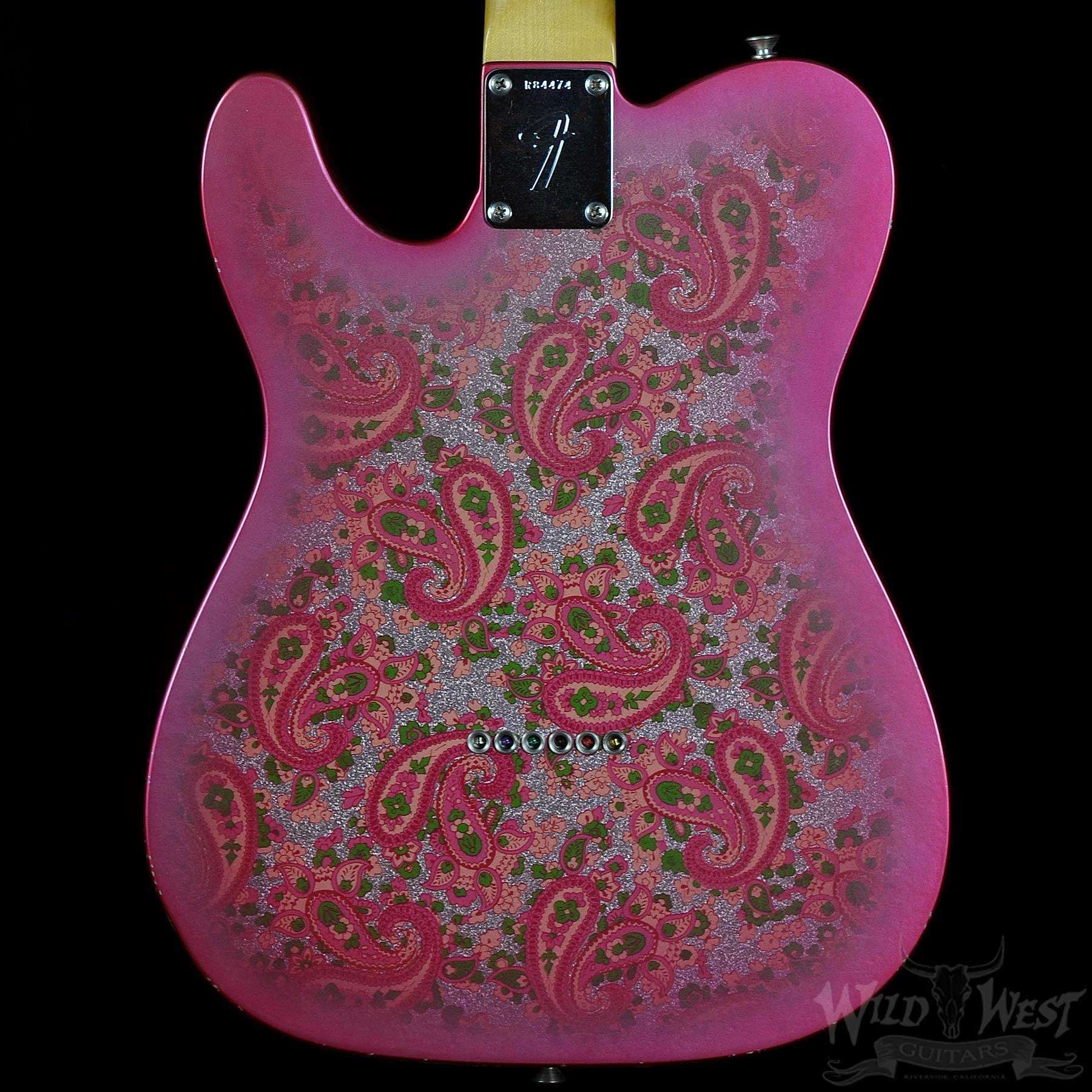 Fender Custom Shop Masterbuilt Closet Classic 1967 Pink Paisley Telecaster by Todd Krause