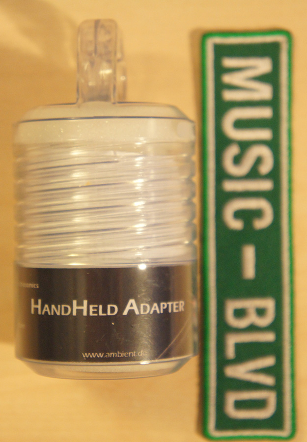 Ambient Recording HHA Handheld Adapter for Shure Wireless Transmitter Thread (Shure Ring)