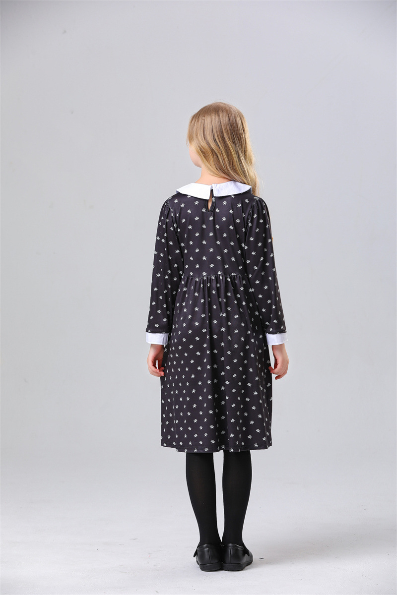 ชุด Wednesday The Addams Family S 110-120, M 120-130