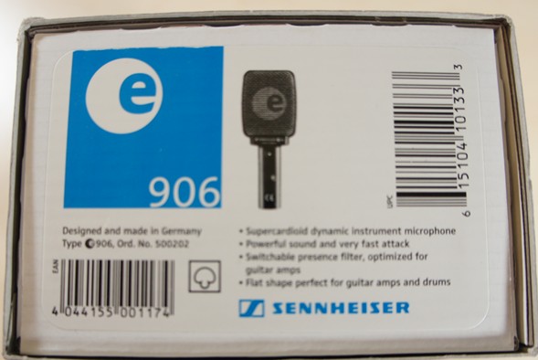 Sennheiser evolution e906 Dynamic Guitar Amp Microphone