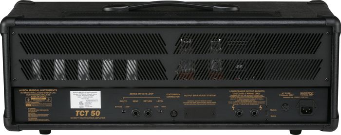 Albion Amplification TCT Series TCT50H 50W Tube Guitar Amp Head