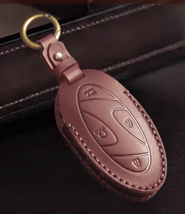 กุญแจหนัง เคส กุญแจหนัง Hyundai SANTA FE Hybrid ฮุนได ซานตา เฟ่