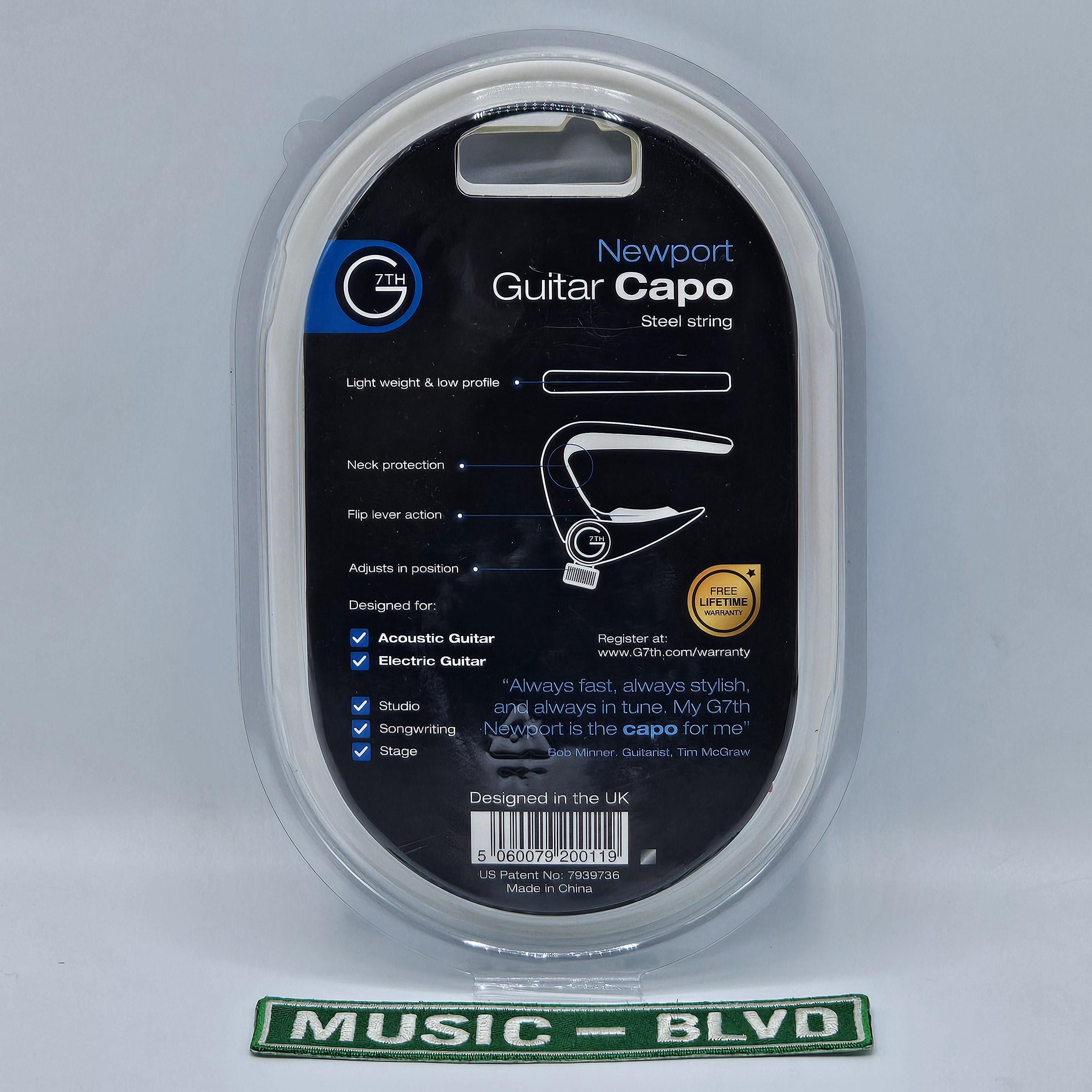 G7th Newport Lightweight Capo Silver