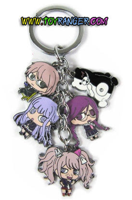 พวงกุญแจองุ่นโลหะ Dangan Ronpa 1