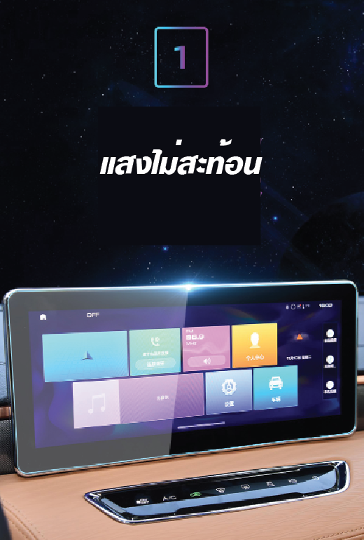 ฟิล์มกันรอยหน้าจอ Haval Jolion ฮาวาล โจไลออนส์ 2022 รับประกัน 1ปี**