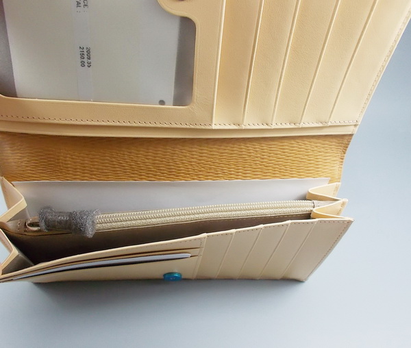 กระเป๋าสตางค์ LOUIS FONTAINE ไข่ไก่ ใหม่ แท้