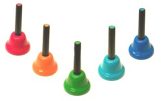 KidsPlay RB108C 5 Note Chromatic Handbell Add On Set