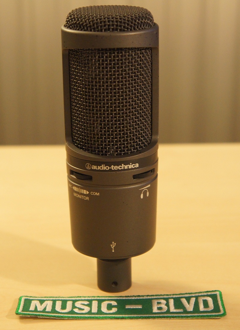 Audio-Technica AT2020USB+ Side-Address Cardioid Condenser USB Microphone