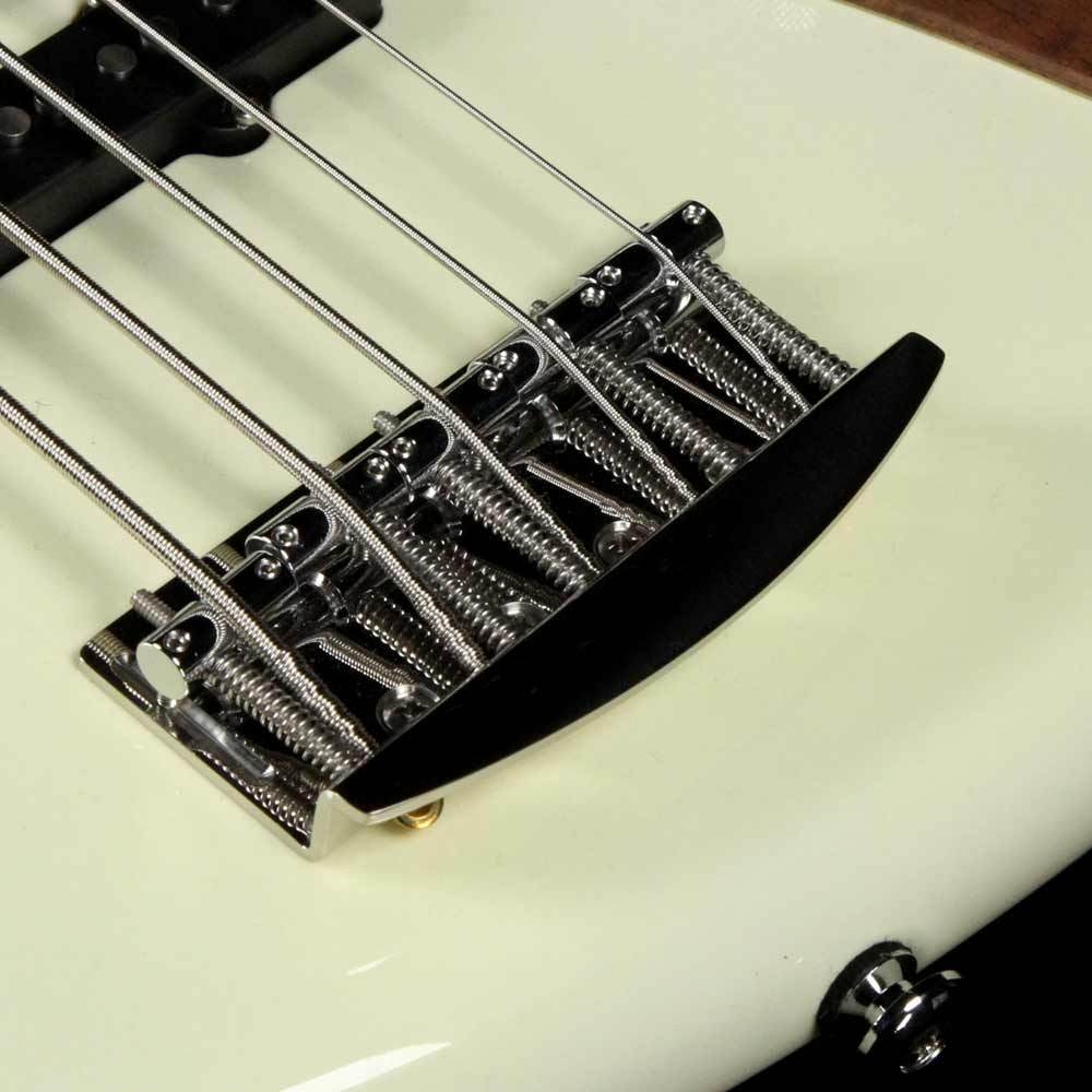 F Bass VF Series P/J Bass 5-String - Gloss Olympic White