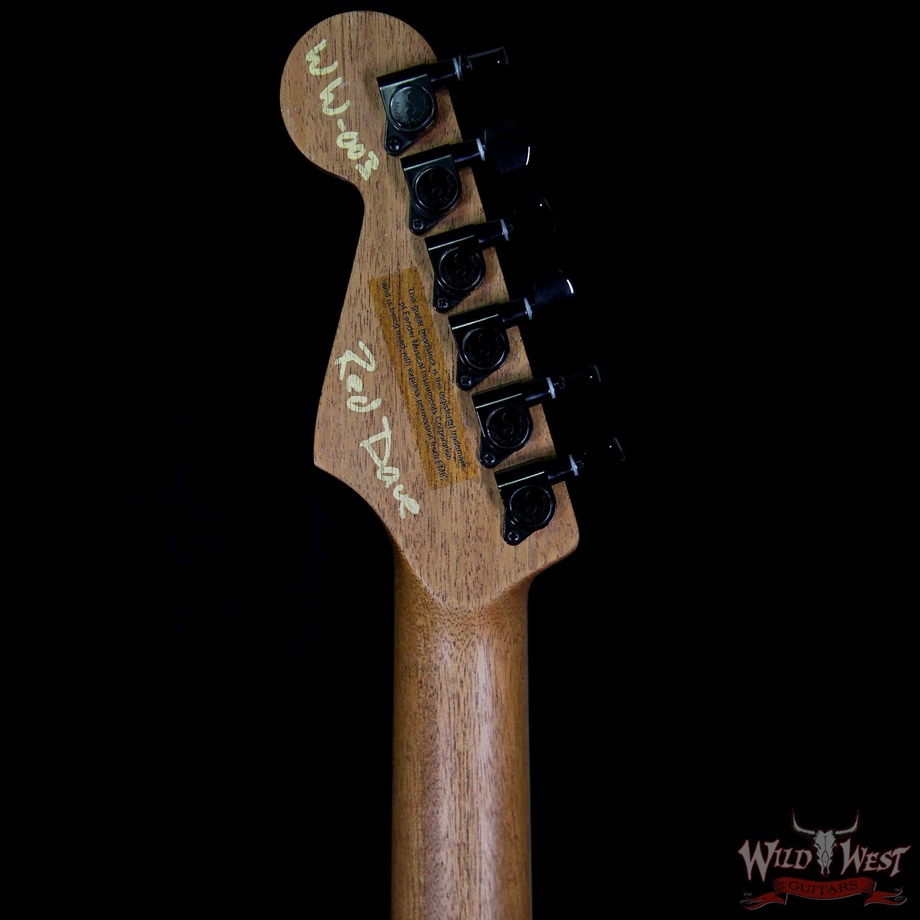 Charvel USA Custom Shop WW003 Masterbuilt Red Dave Style 2 HH Quilt Top Hardtail Kill Switch - Natural