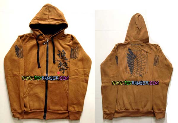 เสื้อฮูดกันหนาว Attack on Titan หน่วยสำรวจ 12 (M)