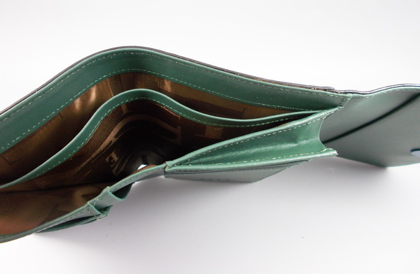 กระเป๋าสตางค์ ELLE เขียว ใหม่ แท้