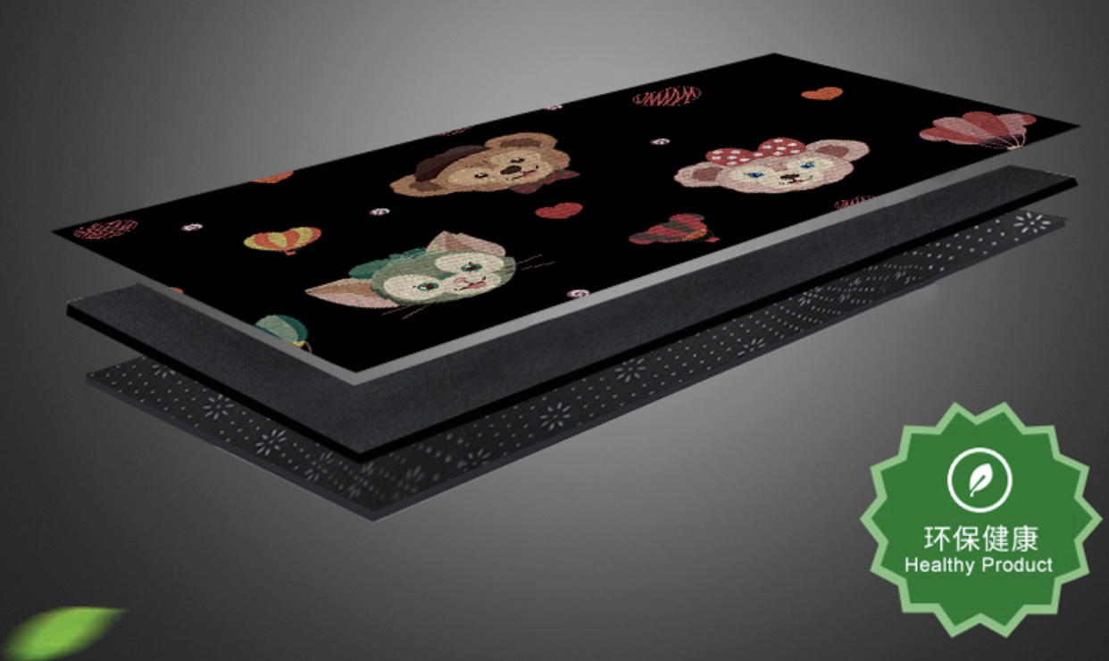 พรมปูพื้นรถยนต์ ลายการ์ตูน กันน้ำ พรมท้ายรถ สำหรับรถยนต์ไฟฟ้า NETA V , NETA V pro