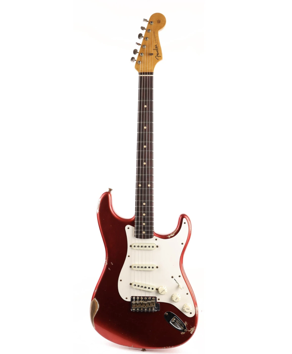 Fender Custom Shop Limited Edition 1959 Stratocaster Relic Faded Aged Candy Apple Red