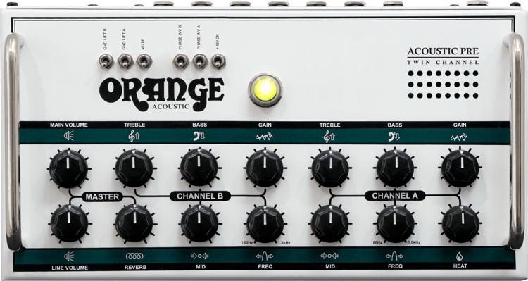 Orange Valve Pre Two-channel Acoustic Preamp Pedal