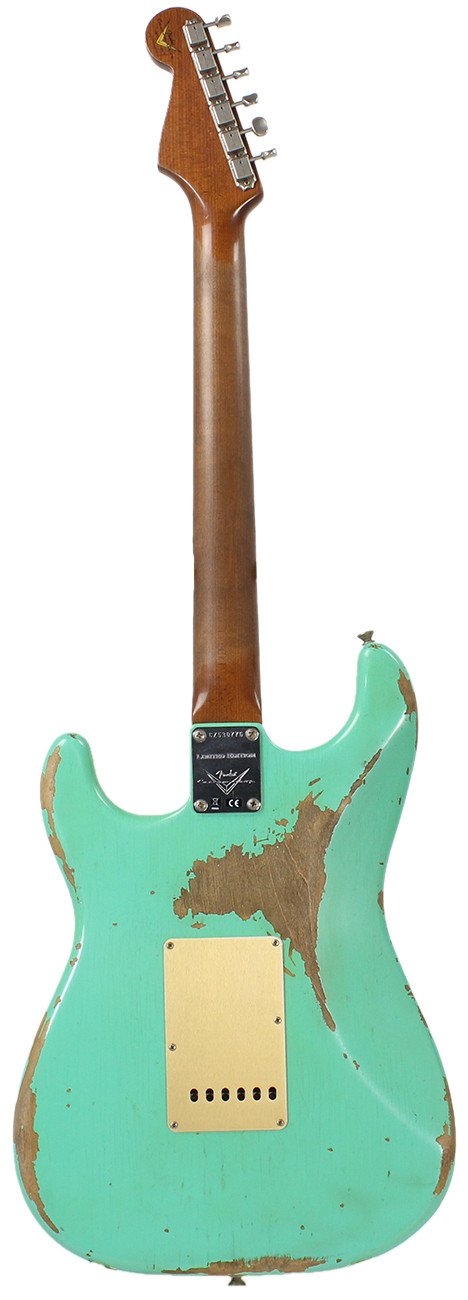 Fender Custom Shop 1959 Heavy Relic Stratocaster - Aged Sea Foam Green - NAMM