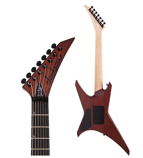 Jackson Pro Series Signature Dave Davidson Warrior WR7 MAH Electric Guitar Walnut Stain