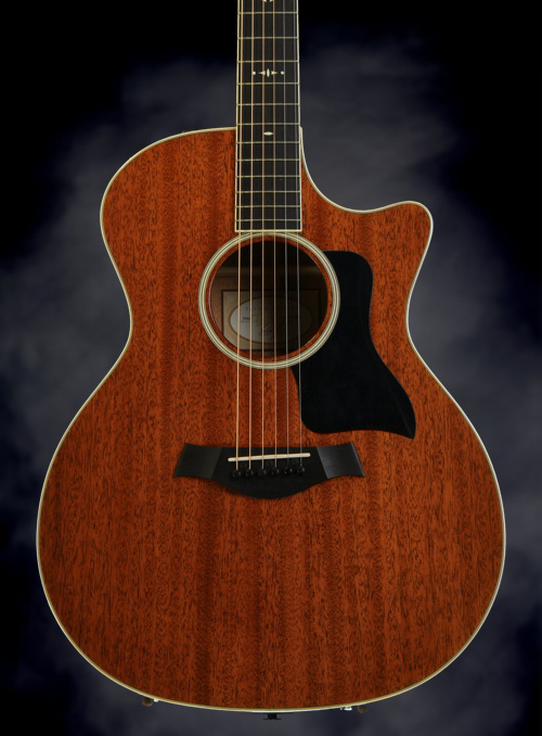 Taylor 524ce All-Mahogany Grand Auditorium Cutaway Acoustic/Electric Guitar