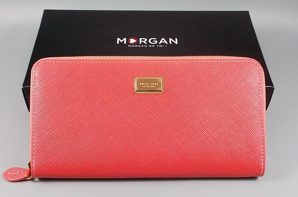 กระเป่าสตางค์ MORGAN สีปูน ใหม่ แท้