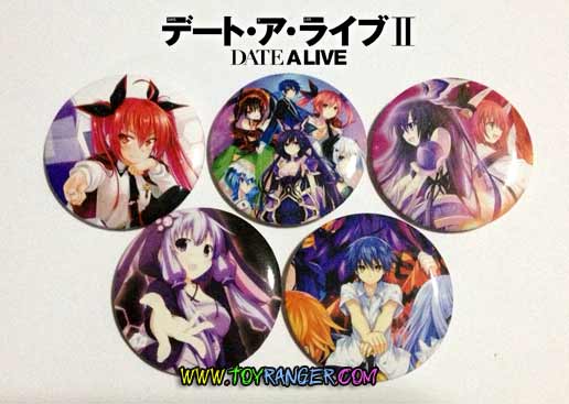 เข็มกลัด Date A Live ชุด1