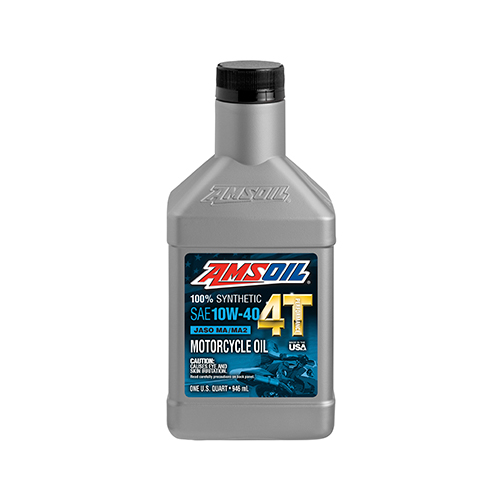 AMSOIL 10W40 100% Synthetic 4T Performance Motorcycle Oil สำเนา