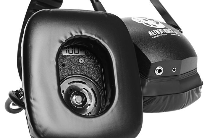 Metrophones Headphone Digital Metronome with Gel-Filled Cushions