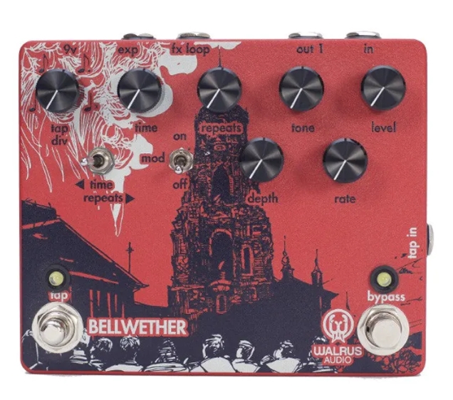 Walrus Audio BELLWETHER ANALOG DELAY WITH TAP TEMPO