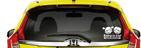 สติ๊กเกอร์ในรถมีเด็ก สติ๊กเกอร์มีเด็กในรถ CHILD IN CAR STICKERS BABY IN CAR