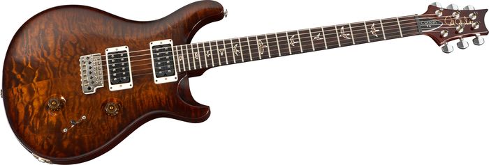PRS Custom 24 Quilted 10-Top with Pattern Thin Neck Electric Guitar
