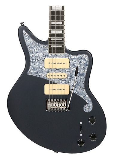 D Angelico Premier Series Bob Weir Bedford Solidbody Electric Guitar with Tremolo Matte Stone