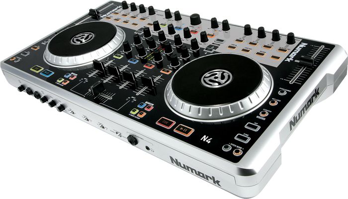 Numark N4 4-Deck Digital DJ Controller and Mixer