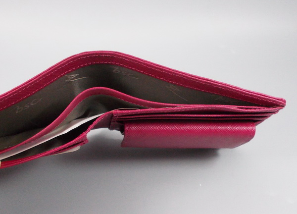 กระเป๋าสตางค์ bsc ชมพูเมทาลิก ใหม่ แท้