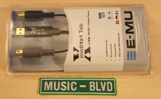 E-MU Xmidi 1X1 V3 USB MIDI Interface