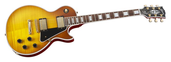 Gibson Les Paul Custom Electric Guitar Faded Iced Tea