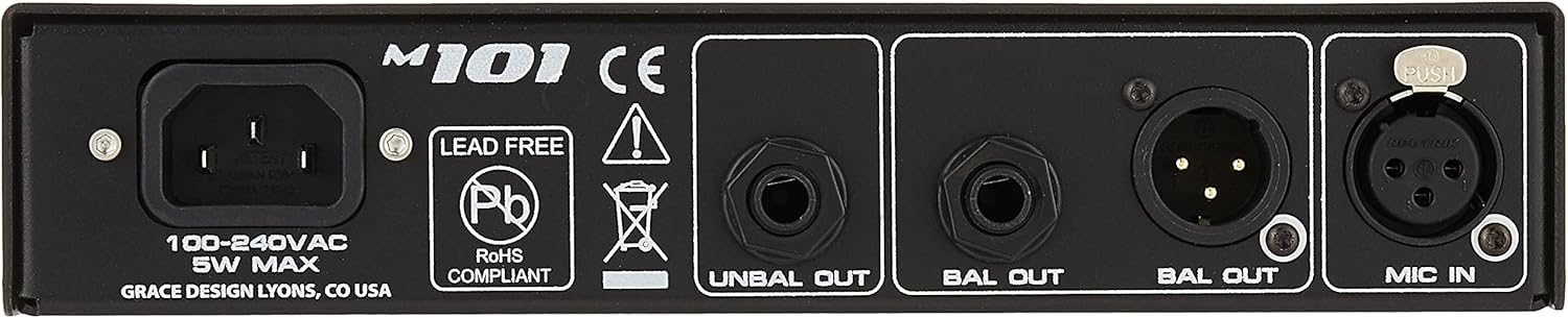 Grace Design m101 Half-rack Microphone Preamp