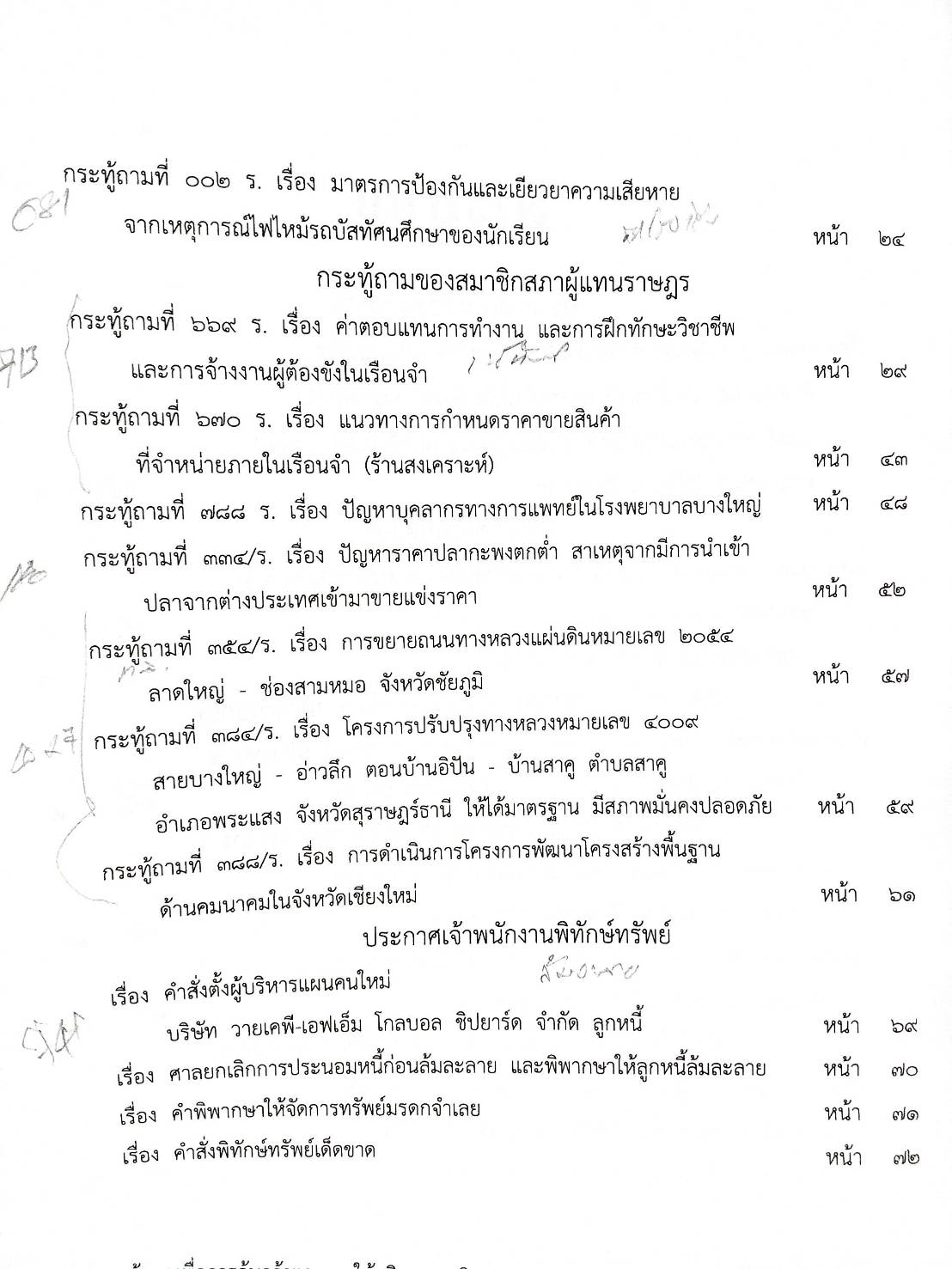 กฎหมายใหม่ปี 2567 ตอนที่ 350/67 ประกาศ ข้อบังคับ กระทู้