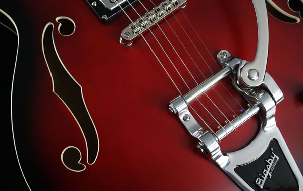 Reverend Pete Anderson PA-1 RT Satin Red Burst