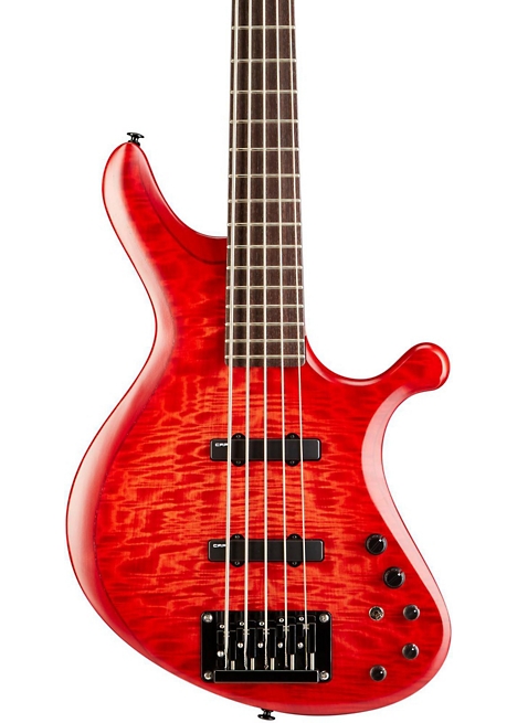 Ibanez Grooveline G205 Electric Bass Guitar - Flat Ruby Burst