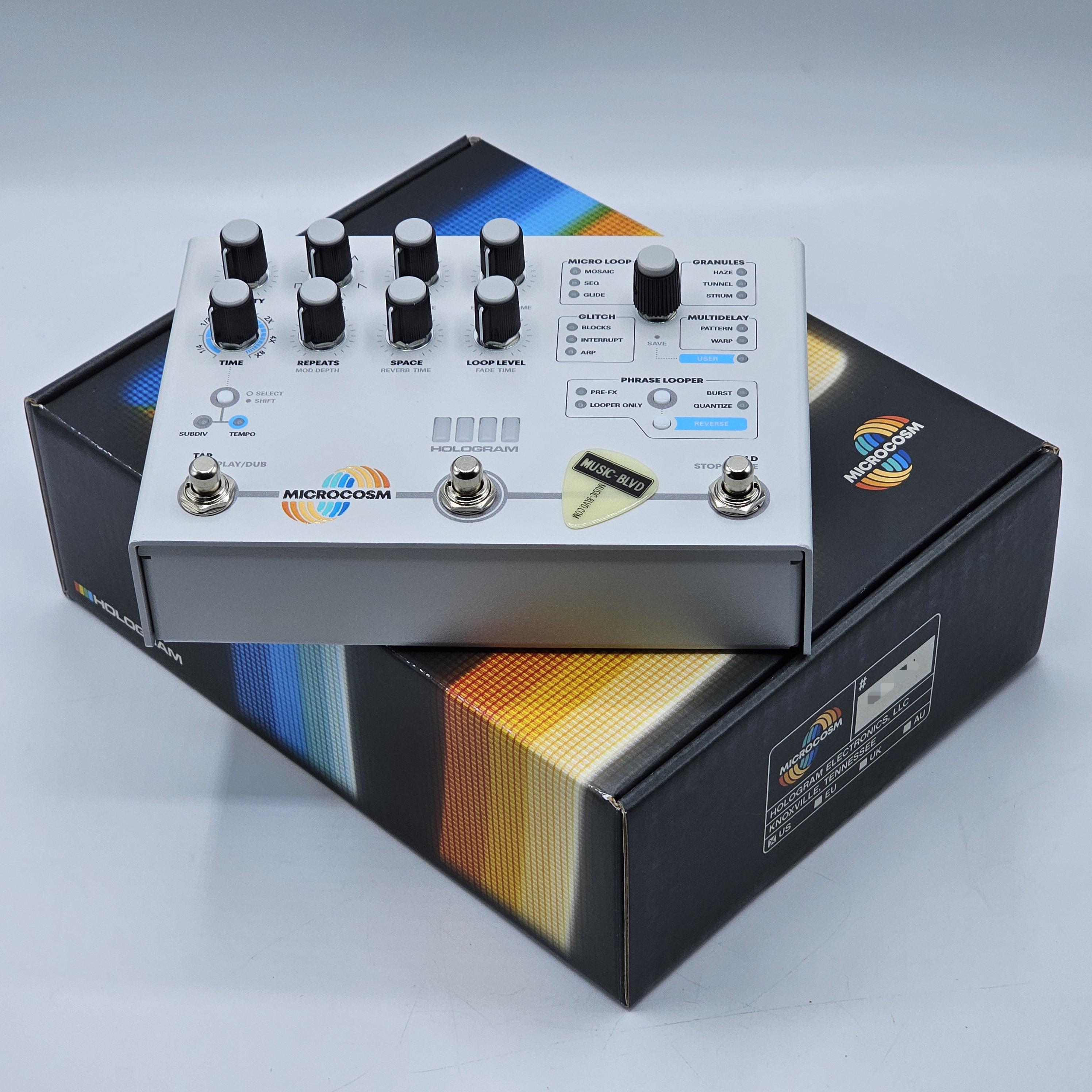 Microcosm Hologram electronics / Another Choice of Matte Black Colorway